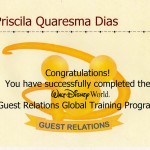 Certificado_Guest_Relations_Walt_Disney_World